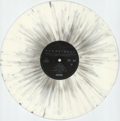 Original Soundtrack Prometheus - 180gm White With Grey Splatter Vinyl 2-LP vinyl record set (Double LP Album) US OST2LPR877312