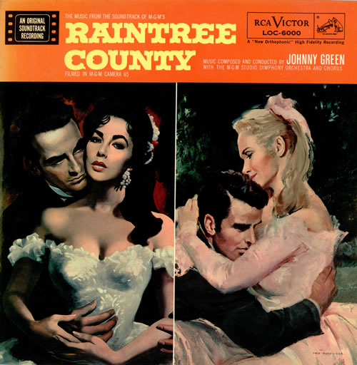 Original Soundtrack Raintree County 2-LP vinyl record set (Double LP Album) US OST2LRA476242