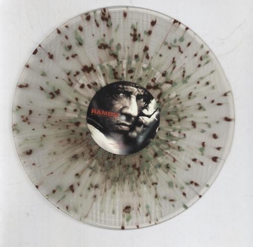Original Soundtrack Rambo - Transparent With Camouflage Splatter 2-LP vinyl record set (Double LP Album) UK OST2LRA817384