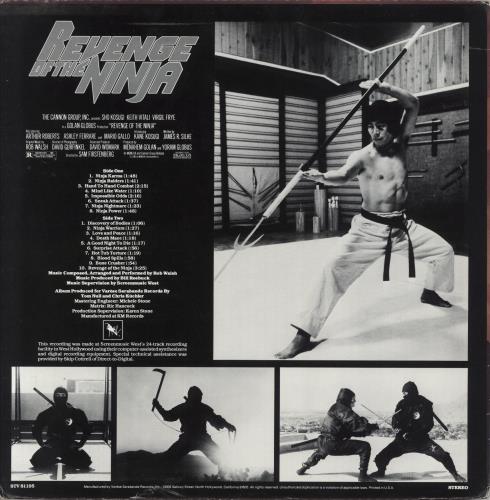 Original Soundtrack Revenge Of The Ninja vinyl LP album (LP record) US OSTLPRE825935