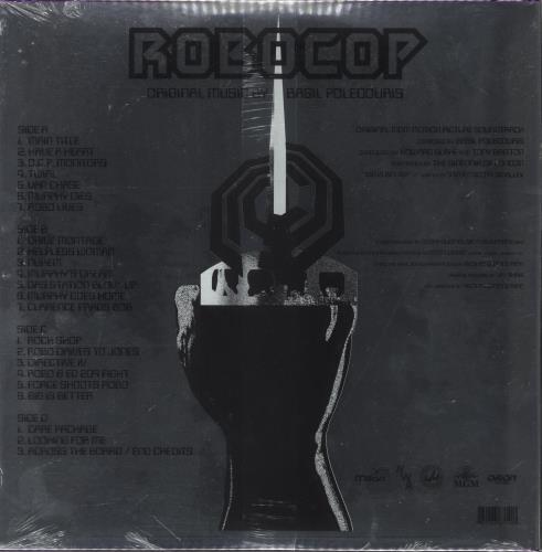 Original Soundtrack Robocop - Silver Vinyl - Sealed 2-LP vinyl record set (Double LP Album) US OST2LRO858244