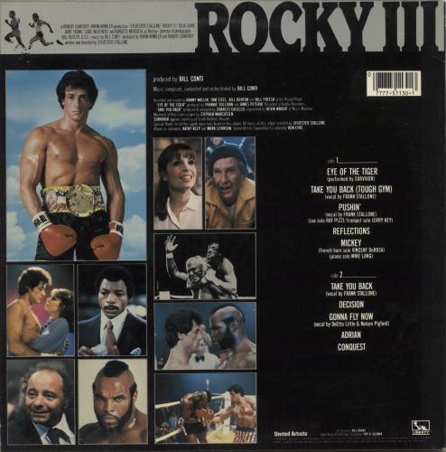 Original Soundtrack Rocky III vinyl LP album (LP record) US OSTLPRO878219