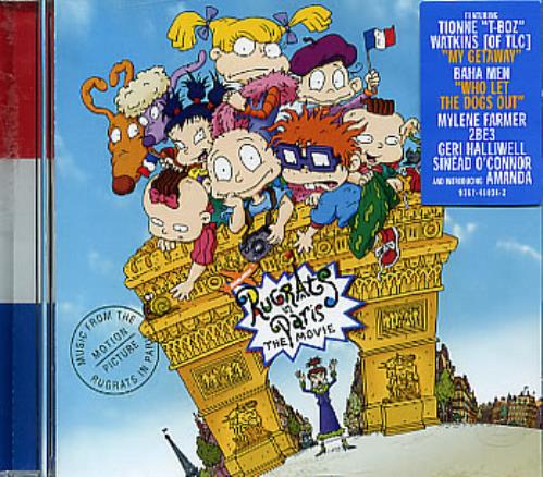 Original Soundtrack Rugrats In Paris CD album (CDLP) UK OSTCDRU171131