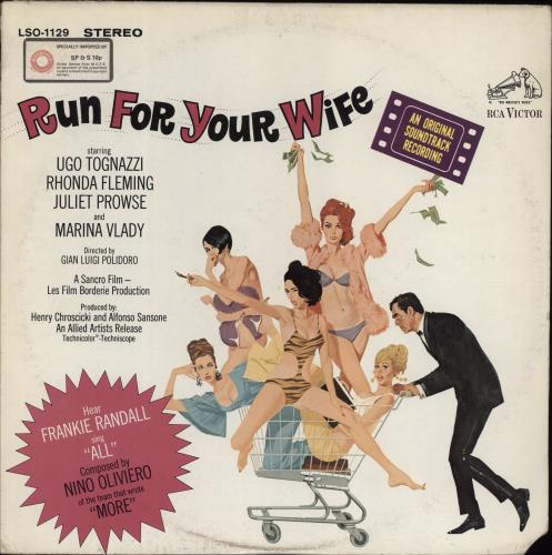 Original Soundtrack Run For Your Wife vinyl LP album (LP record) US OSTLPRU779103