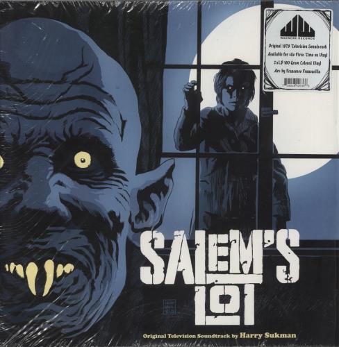 Original Soundtrack Salem's Lot - 180gm Blue, Yellow & Black Swirl Vinyl - Shrink 2-LP vinyl record set (Double LP Album) US OST2LSA867057