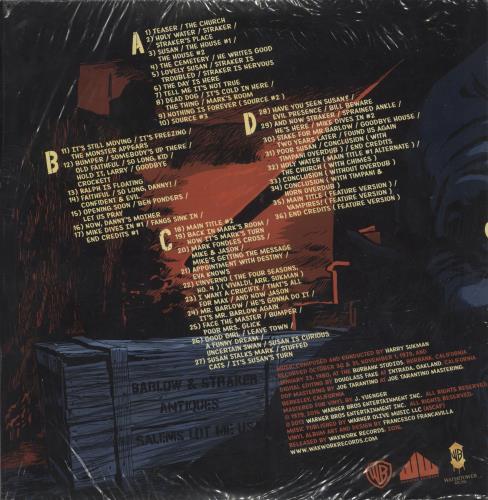 Original Soundtrack Salem's Lot - 180gm Blue, Yellow & Black Swirl Vinyl - Shrink 2-LP vinyl record set (Double LP Album) US OST2LSA867057