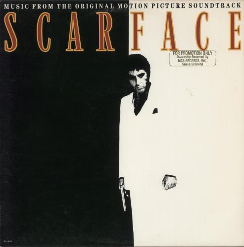 Original Soundtrack Scarface - Promo Stamped Sleeve vinyl LP album (LP record) US OSTLPSC878142