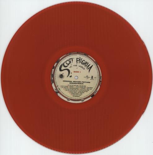 Original Soundtrack Scott Pilgrim Vs. The World - Translucent Red Vinyl vinyl LP album (LP record) US OSTLPSC869017