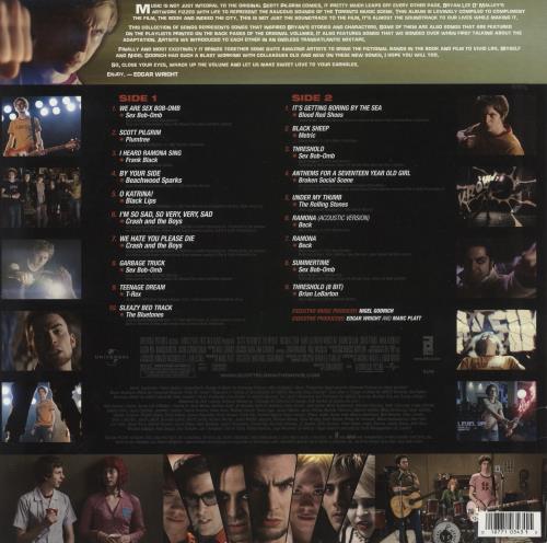 Original Soundtrack Scott Pilgrim Vs. The World - Translucent Red Vinyl vinyl LP album (LP record) US OSTLPSC869017