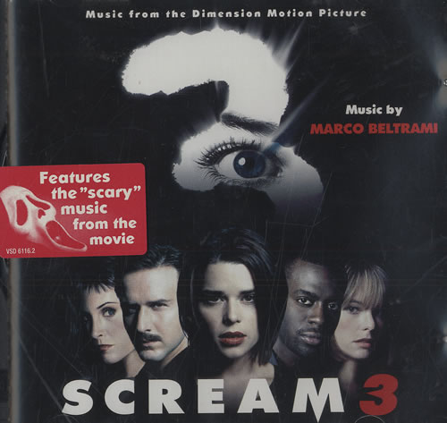 Original Soundtrack Scream 3 CD album (CDLP) German OSTCDSC435249