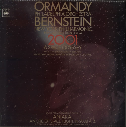 Original Soundtrack Selections From 2001 - A Space Odyssey vinyl LP album (LP record) UK OSTLPSE631168