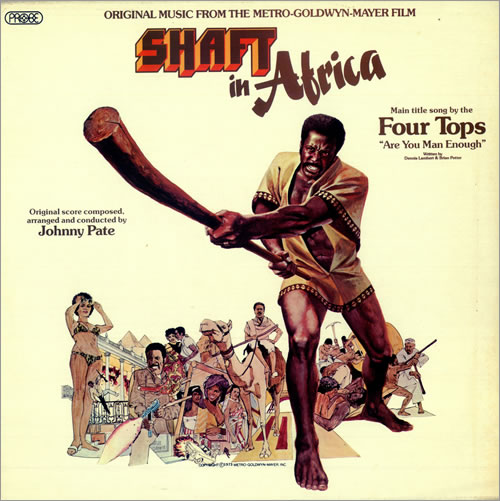 Original Soundtrack Shaft In Africa vinyl LP album (LP record) UK OSTLPSH490185