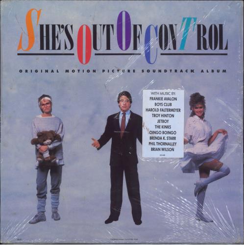 Original Soundtrack She's Out Of Control vinyl LP album (LP record) US OSTLPSH809654