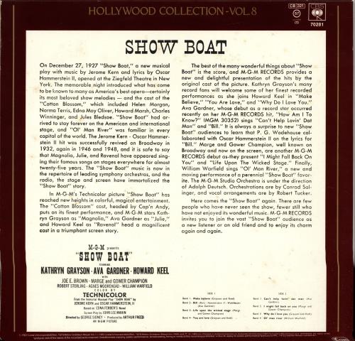 Original Soundtrack Show Boat + Poster vinyl LP album (LP record) UK OSTLPSH693407