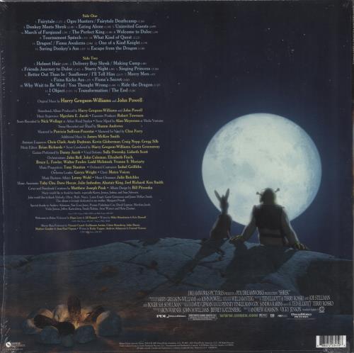 Original Soundtrack Shrek vinyl LP album (LP record) UK OSTLPSH816497