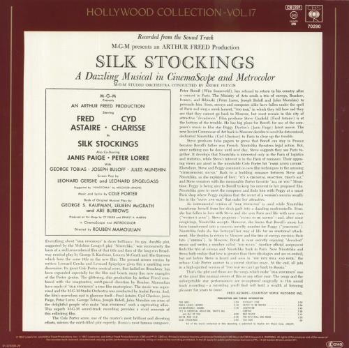 Original Soundtrack Silk Stockings vinyl LP album (LP record) UK OSTLPSI692849