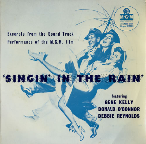 Original Soundtrack Singin' In The Rain 7" vinyl single (7 inch record / 45) UK OST07SI550915