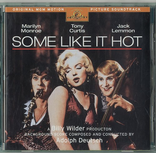 Original Soundtrack Some Like It Hot CD album (CDLP) Canadian OSTCDSO596734