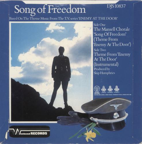 Original Soundtrack Song Of Freedom - P/S 7" vinyl single (7 inch record / 45) UK OST07SO893221