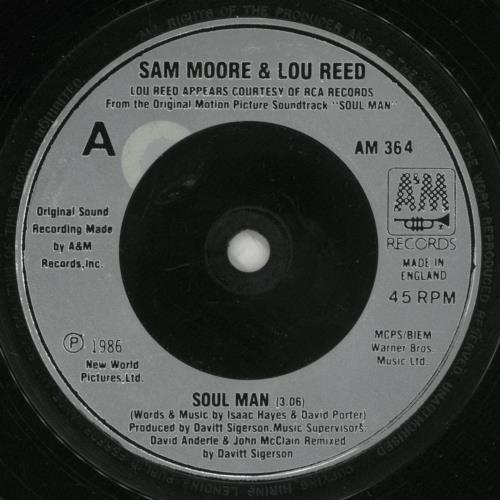 Original Soundtrack Soul Man 7" vinyl single (7 inch record / 45) UK OST07SO586566
