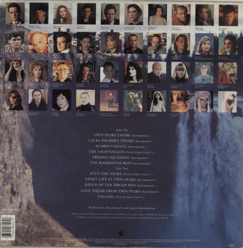 Original Soundtrack Soundtrack From Twin Peaks - VG vinyl LP album (LP record) German OSTLPSO758748