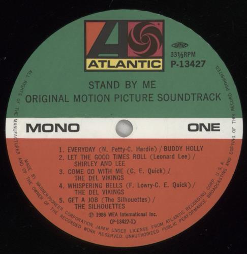 Original Soundtrack Stand By Me (Original Motion Picture Soundtrack) vinyl LP album (LP record) Japanese OSTLPST875769