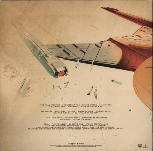 Original Soundtrack Star Trek Discovery [Original Series Soundtrack � Season 2] - Interstellar Splatter Vinyl 2-LP vinyl record set (Double LP Album) US OST2LST869700