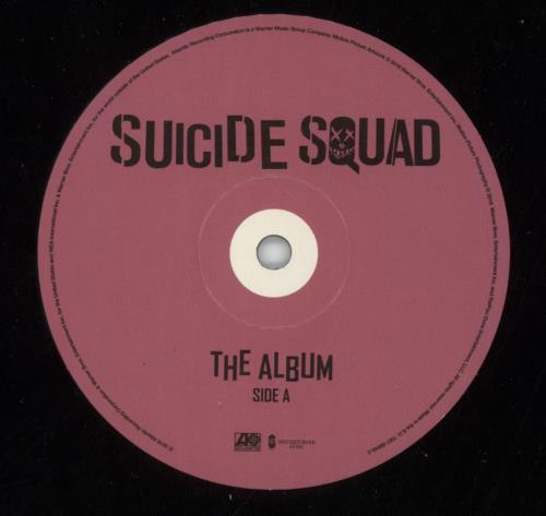 Original Soundtrack Suicide Squad: The Album 2-LP vinyl record set (Double LP Album) UK OST2LSU870984