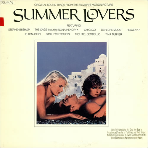 Original Soundtrack Summer Lovers vinyl LP album (LP record) US OSTLPSU465779