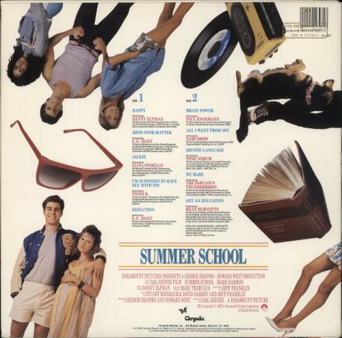 Original Soundtrack Summer School OST - Promo Stamp vinyl LP album (LP record) US OSTLPSU878625