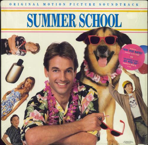 Original Soundtrack Summer School OST - Shrink vinyl LP album (LP record) US OSTLPSU821076