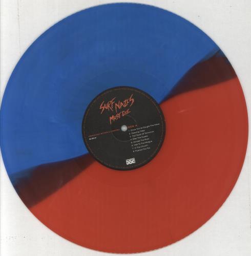 Original Soundtrack Surf Nazis Must Die - Red/Blue Split Vinyl vinyl LP album (LP record) US OSTLPSU858230