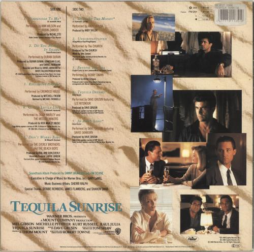 Original Soundtrack Tequila Sunrise vinyl LP album (LP record) Dutch OSTLPTE693361