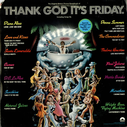 Original Soundtrack Thank God It's Friday - Sealed 3-LP vinyl record set (Triple LP Album) US OST3LTH491886