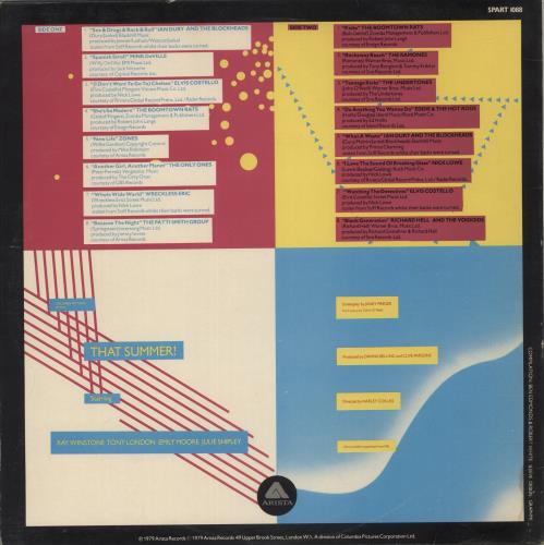 Original Soundtrack That Summer! - Yellow Vinyl vinyl LP album (LP record) UK OSTLPTH339494