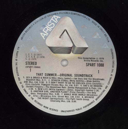 Original Soundtrack That Summer! vinyl LP album (LP record) UK OSTLPTH660595