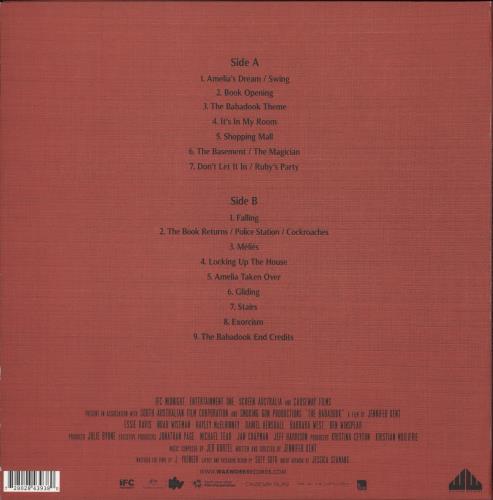 Original Soundtrack The Babadook - Gray and White With Blue Splatter Vinyl vinyl LP album (LP record) US OSTLPTH879892