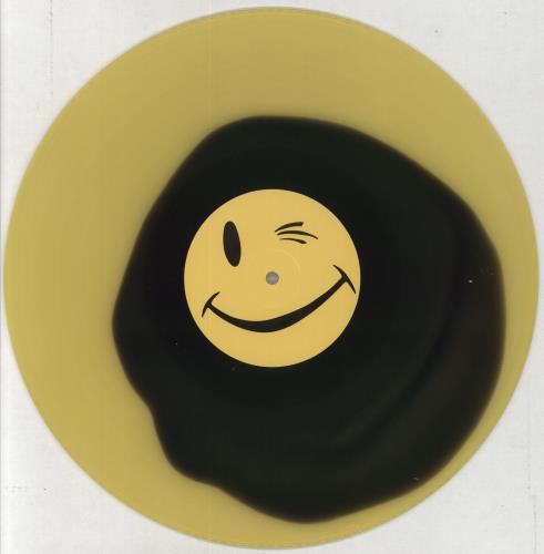 Original Soundtrack The Bad Batch - Desert Sand with Psychedelic Swirl / Smiley face Yellow & Black Vinyl 2-LP vinyl record set (Double LP Album) US OST2LTH858138