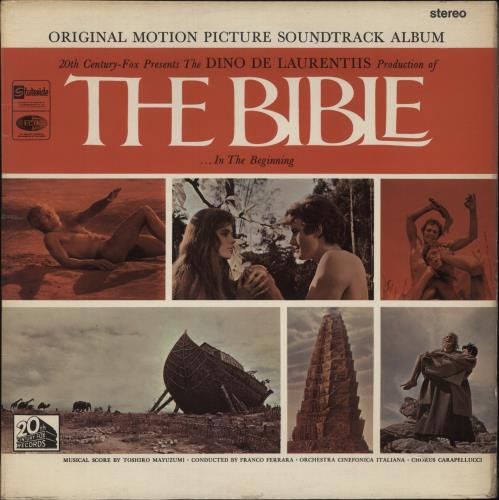 Original Soundtrack The Bible vinyl LP album (LP record) UK OSTLPTH892221