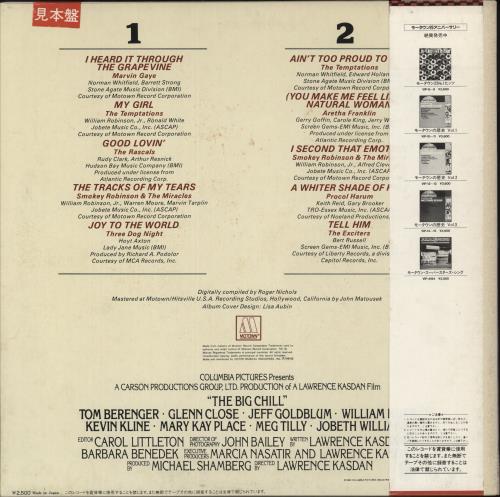 Original Soundtrack The Big Chill vinyl LP album (LP record) Japanese OSTLPTH872841