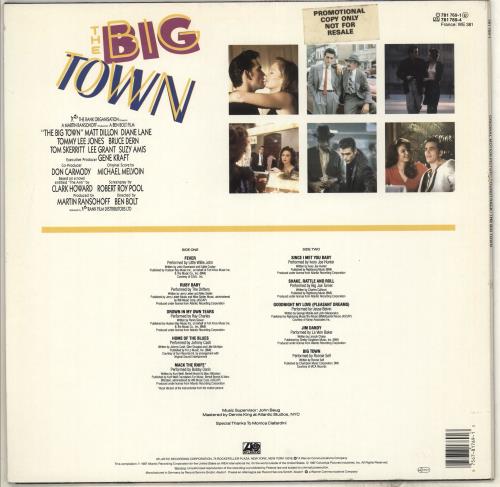 Original Soundtrack The Big Town vinyl LP album (LP record) German OSTLPTH707688