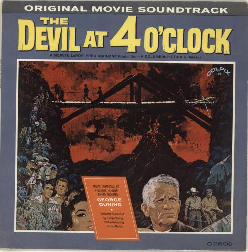 Original Soundtrack The Devil At 4 O'Clock vinyl LP album (LP record) US OSTLPTH692392