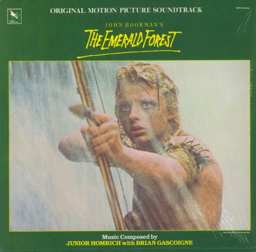 Original Soundtrack The Emerald Forest - shrink vinyl LP album (LP record) US OSTLPTH825301