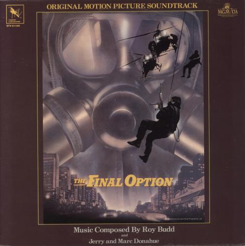 Original Soundtrack The Final Option vinyl LP album (LP record) US OSTLPTH825973