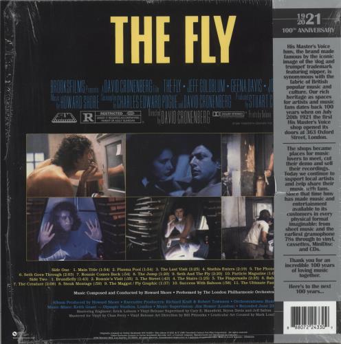 Original Soundtrack The Fly - Green Vinyl vinyl LP album (LP record) UK OSTLPTH880015
