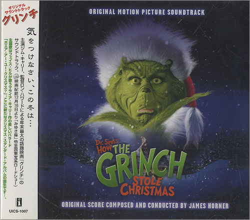 Original Soundtrack The Grinch CD album (CDLP) Japanese OSTCDTH490852