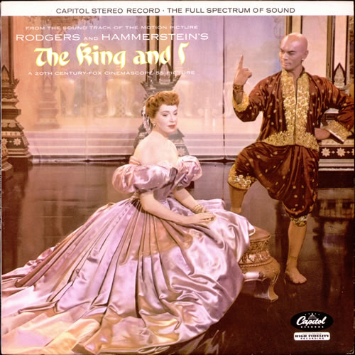 Original Soundtrack The King And I - 80s vinyl LP album (LP record) UK OSTLPTH521965