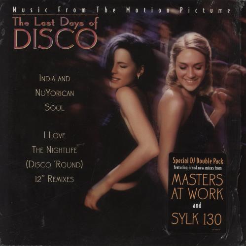 Original Soundtrack The Last Days Of Disco 2-LP vinyl record set (Double LP Album) US OST2LTH840453