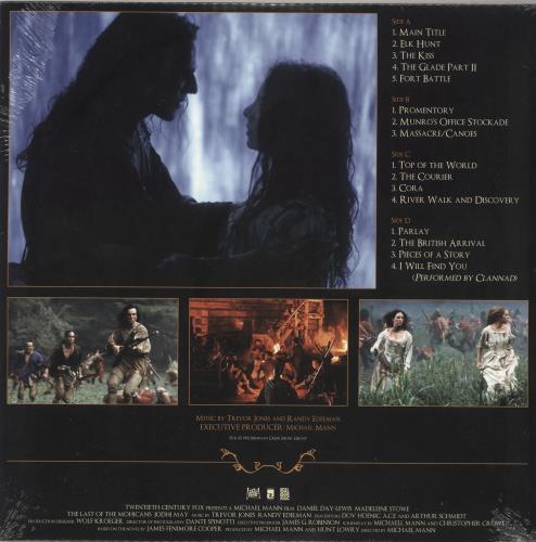 Original Soundtrack The Last Of The Mohicans - Sepia-Toned Vinyl 2-LP vinyl record set (Double LP Album) US OST2LTH730388