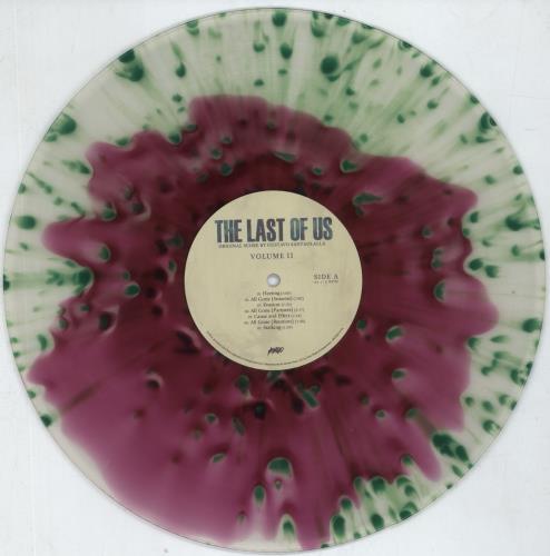 Original Soundtrack The Last Of Us (Original Score - Volume II) - Clear & Purple With Green Splatter 2-LP vinyl record set (Double LP Album) US OST2LTH816153